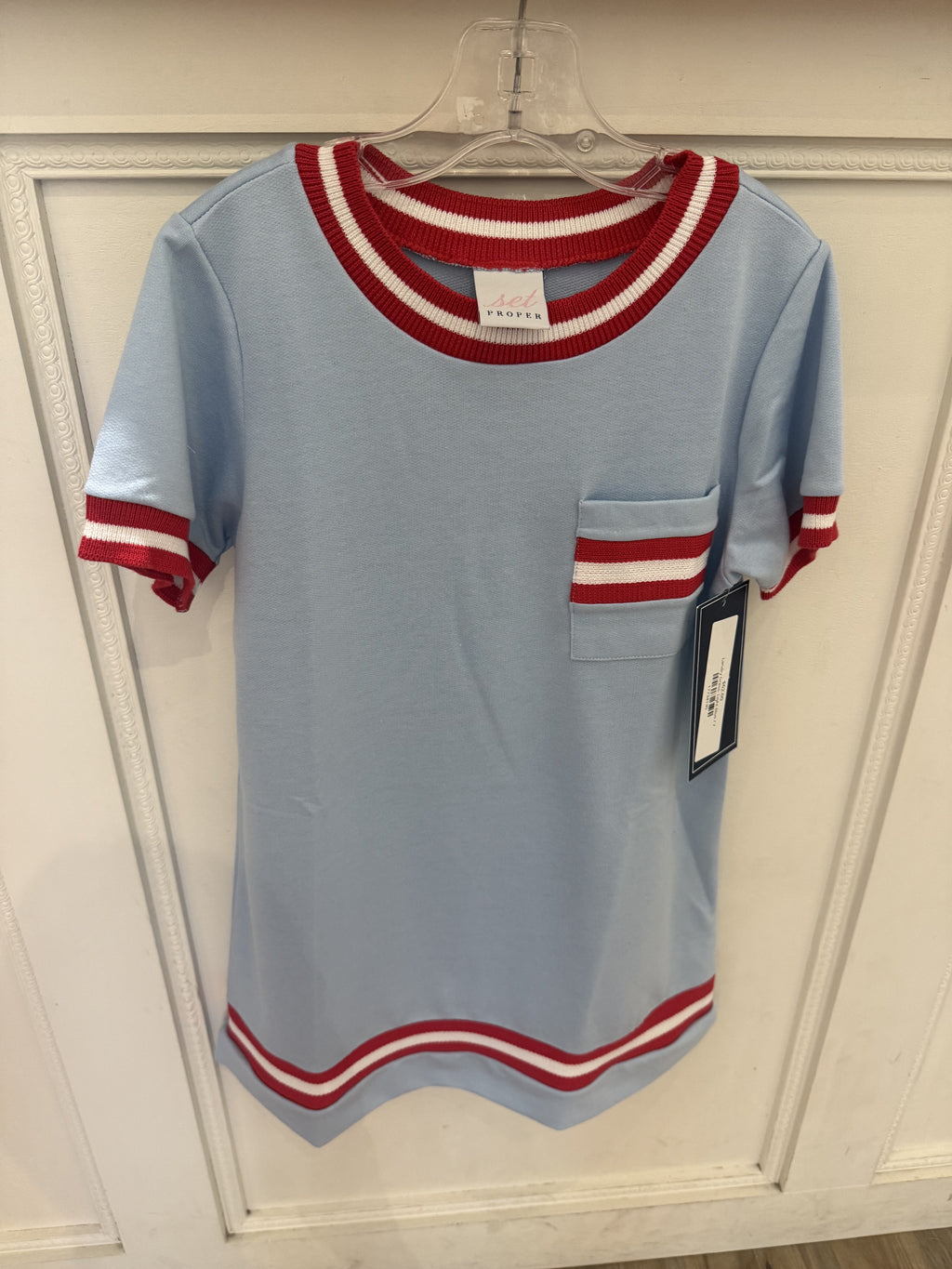 Landry Dress- Light Blue