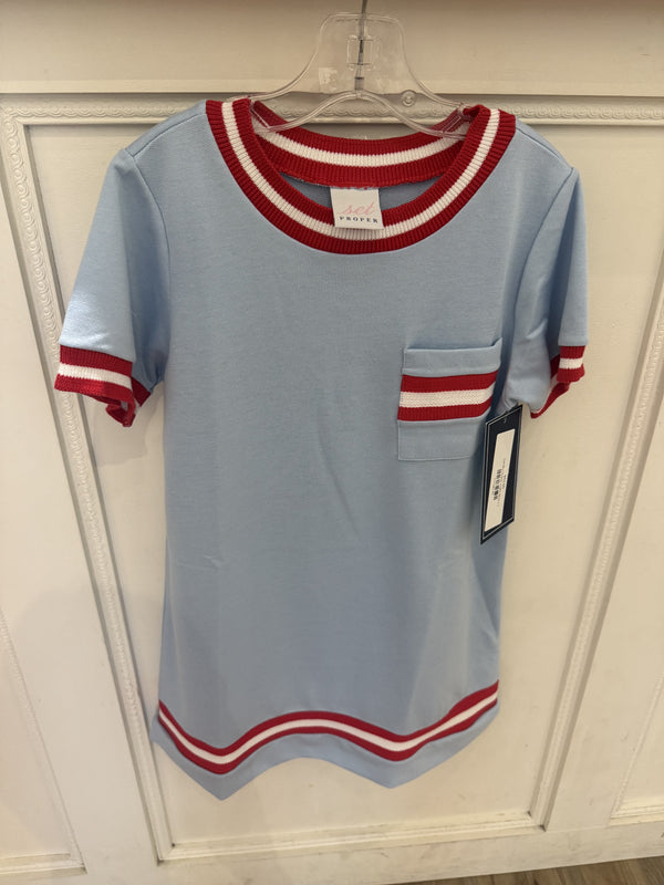 Landry Dress- Light Blue