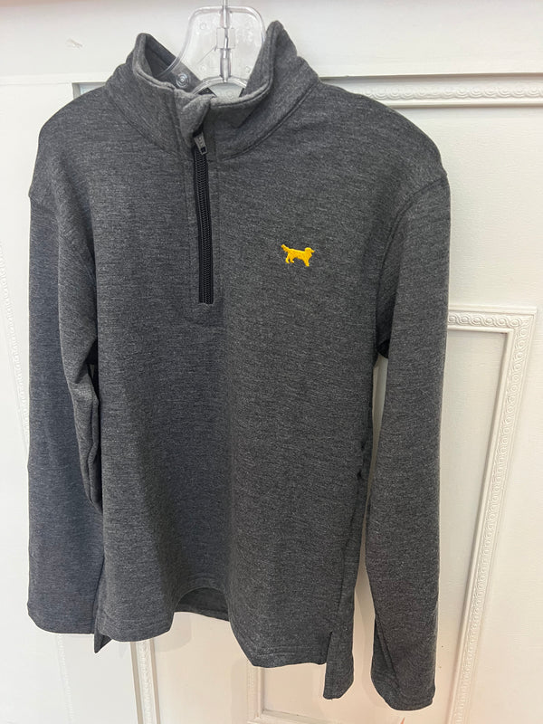 Quarter Zip-Grey