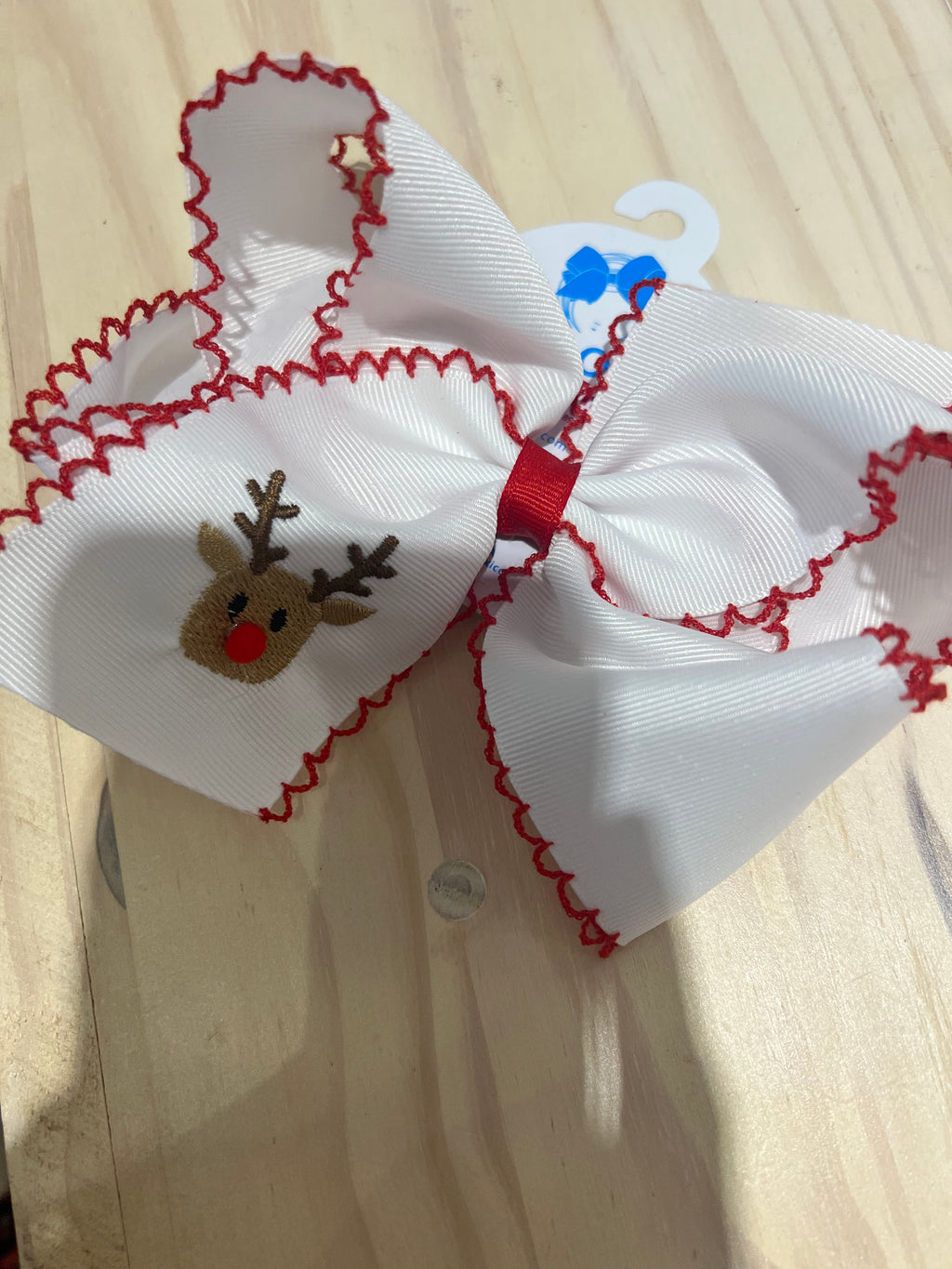 King Rudolph Embroidered Bow