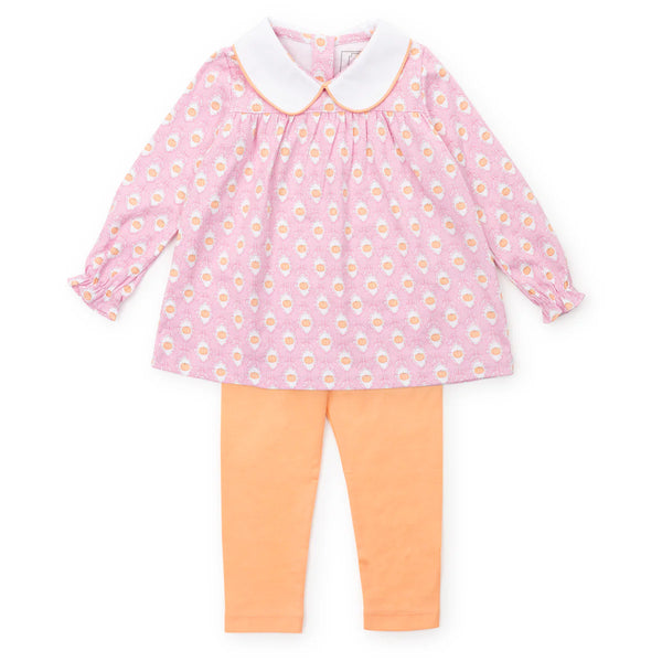 Morgan Set Girls' Legging Set-Pretty Pumpkins