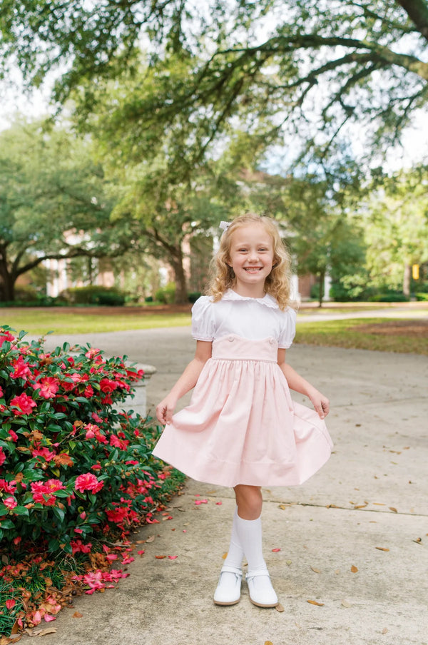 Sundays Best dress pink velvet