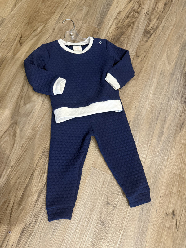 Quincy play set navy