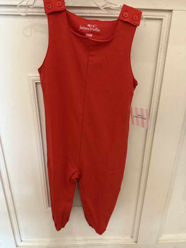 Red Knit Longall