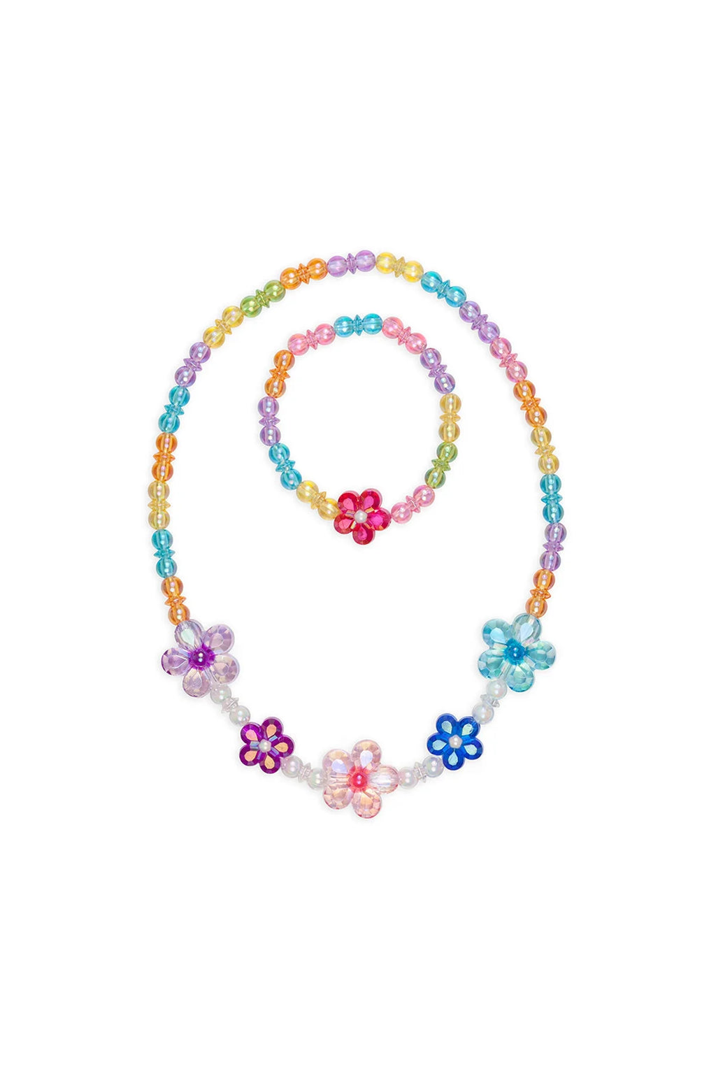Blooming Beads necklace and bracelet