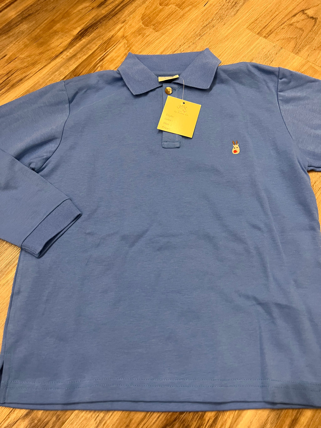 Polo with Rudolph Embroidery