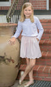 Pink Scalloped Skirt