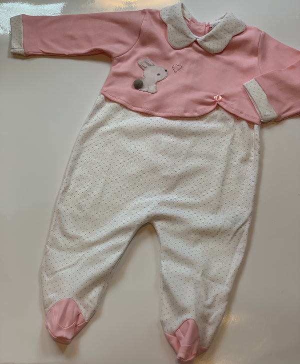 Sweet Bunny Footed Coverall