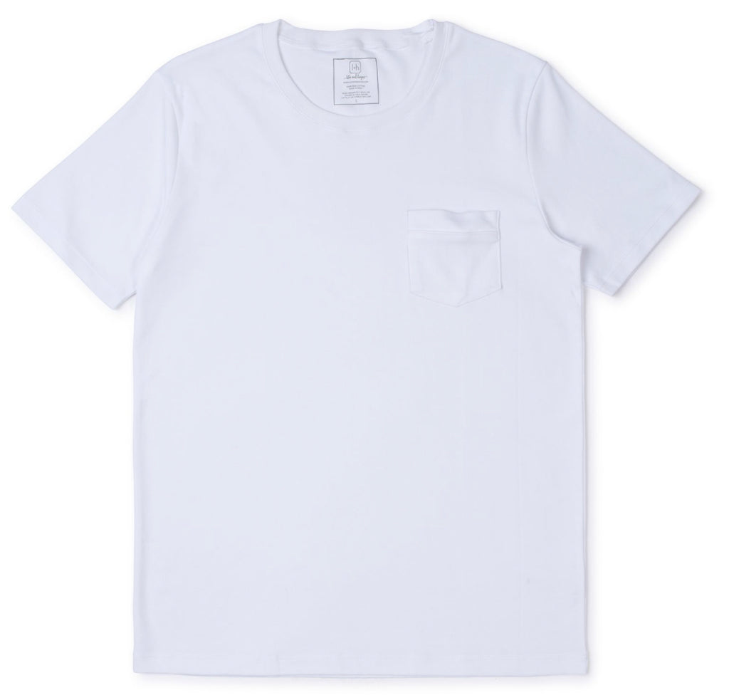 Boys Charles Pima T-shirt - White